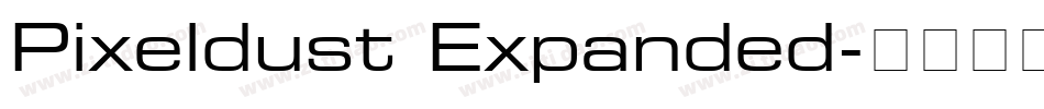 Pixeldust Expanded字体转换